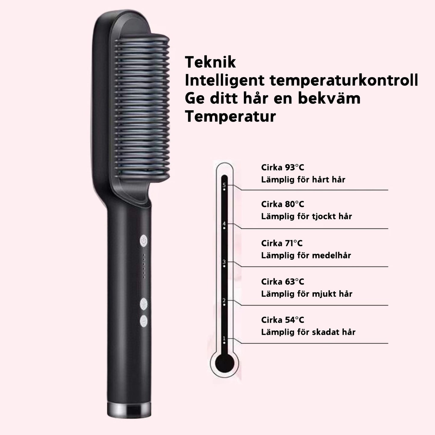 IonFlex 2-in-1 Hårudglattende børste